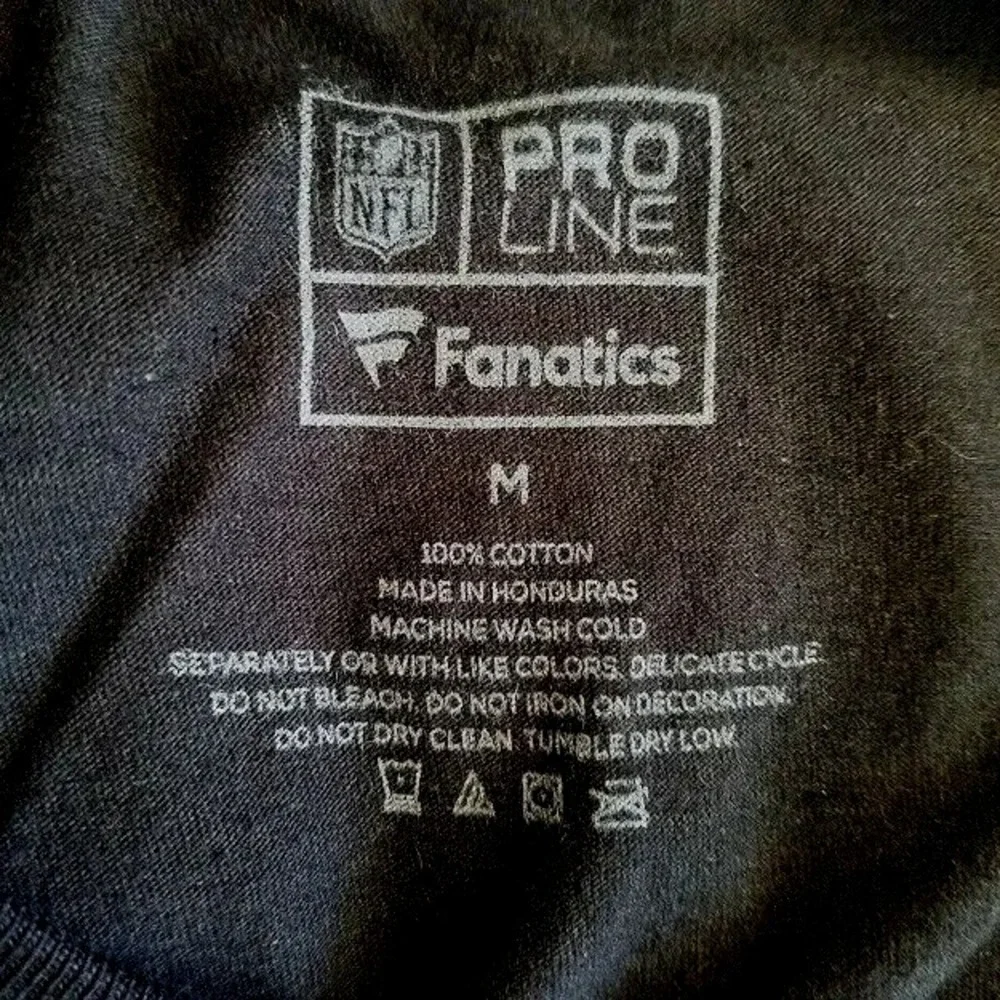 Pittsburgh‎ Steelers Long Sleeve Shirt Mens Medium Black 2017 AFC Champs NFL